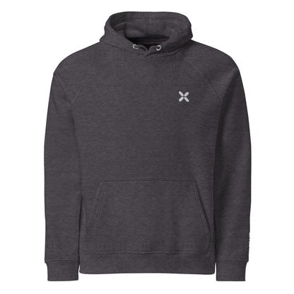 Sudadera con capucha eco unisex (Logotipos bordados)